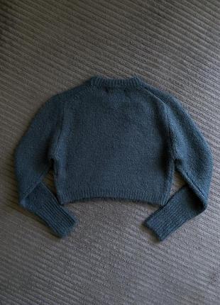 Укороченный шерстяной свитер шерсть шерстяной шерсть шерстяной шерстяной10 фото