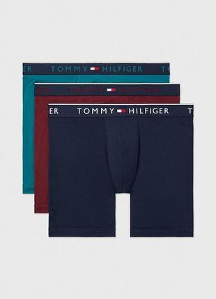 Набор трусы-боксеры tommy hilfiger удлиненные1 фото