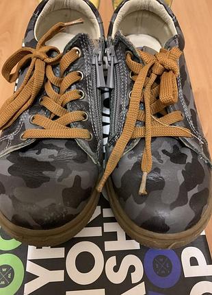 Кожаные кеды woopy orthopedic