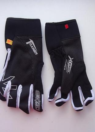 Перчатки спортивние skigo trainer thermo (черный)