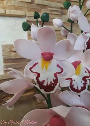 Світлодіодний світильник - орхідея4 фото