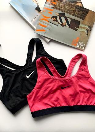 👙восхитительный спортивный розовый топ nike оригинал/гладкий спортивный топ на резинке👙