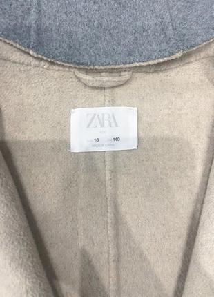 Пальто zara 53% вовни3 фото