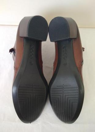 Кожаные ботинки сапоги еcco shape 42р оригинал9 фото