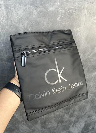 Мужская сумка calvin klein на через плече барсетка планшетка