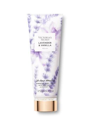 Ароматний лосьйон для тіла natural beauty body care «lavender & vanilla». victoria's secret. оригінал 🇺🇸1 фото