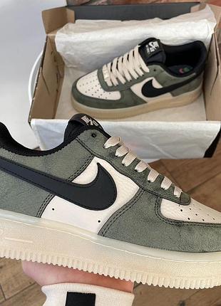 Мужские nike air force low khaki