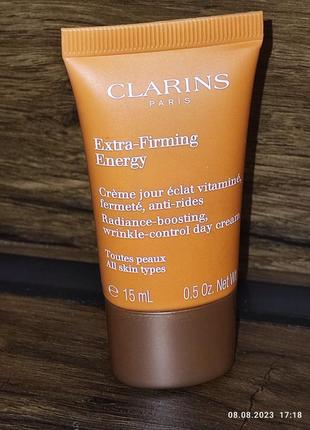 Дневной крем extra firming energy от известного бренда clarins1 фото