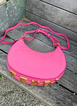 👜 fendi hobo pink