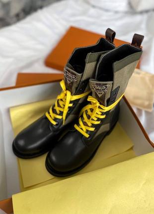 Louis vuitton metropolis ranger boots5 фото