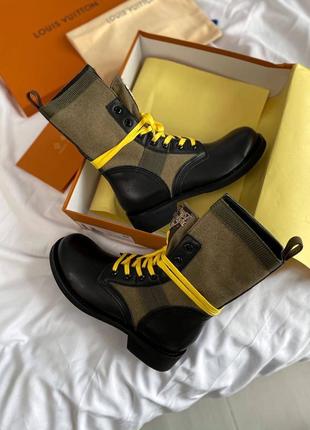 Louis vuitton metropolis ranger boots8 фото