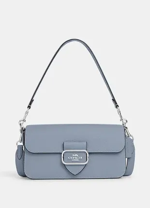 Оригінальна шкіряна сумка coach morgan shoulder bag