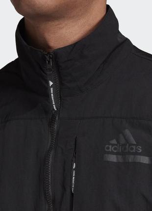 Ветровка adidas originals zne куртка нейлоновая мастерка олимпийка zne climacool tech fleece худи4 фото