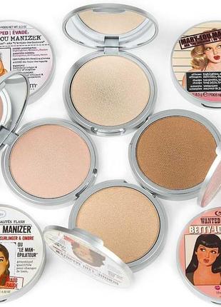 The balm bonnie-lou manizer highlighter and shadow4 фото