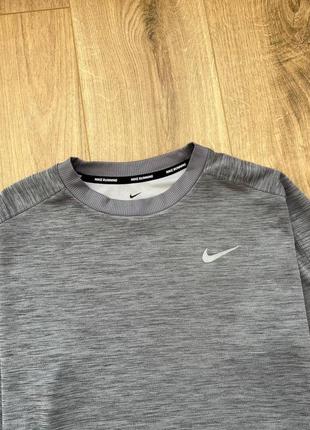 Бігова кофта nike running pacer dri-fit thumbhole pullover2 фото