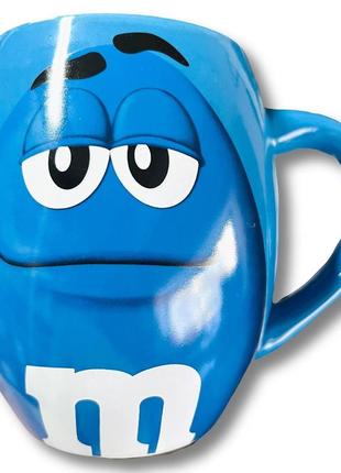 Чашка m&m´s синяя 600ml