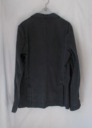 Куртка пиджак джинсовая серая мытая 'diesel' 52-54 р3 фото