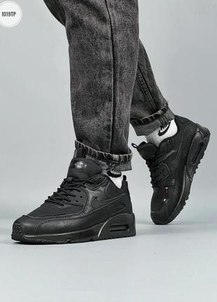 Мужские кроссовки nike air max 90 surplus black7 фото