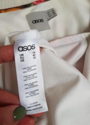 Красивое цветочное длинное платье от asos6 фото