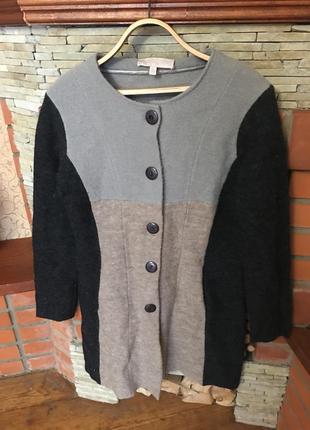 Накидка 100% вовна кардиган