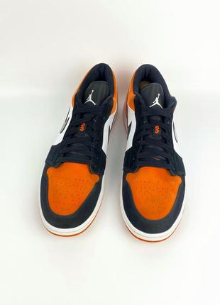 Кроссовки nike jordan 1 low shattered backboard 553558-128 кожаные оригинальные размер 48.5 us143 фото