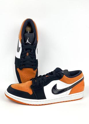 Кросівки nike jordan 1 low shattered backboard 553558-128 шкіряні оригінальні розмір 48.5 us14