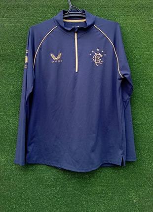 Футбольная футболка лонгслив рейджерс rangers castore