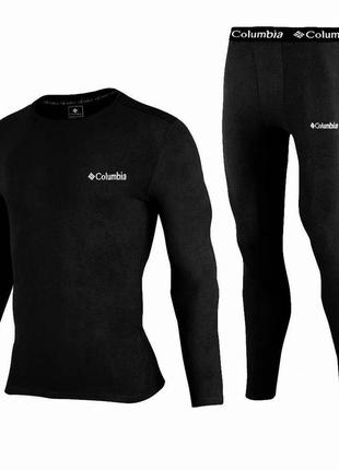 Термобелье мужское columbia soft black