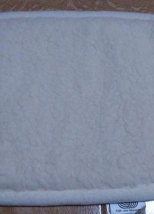 Килимок-підстилка підкладка подушка з чистої нової овечої🐑шерсти мериноса made in germany🇩🇪2 фото