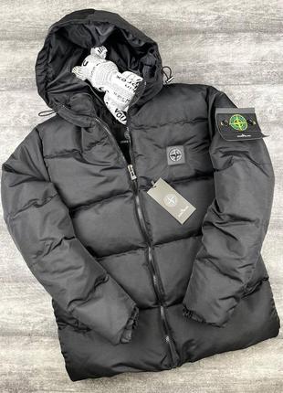 Куртка зимова stone island2 фото