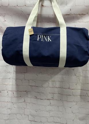 Крутая вместительная сумка victoria’s secret pink 🥰 оригинал