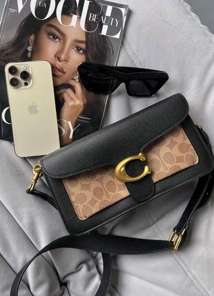 Жіноча шкіряна сумка coach long premium