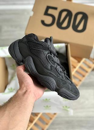 Стильные ядовые кроссовки adidas yeezy boost 500