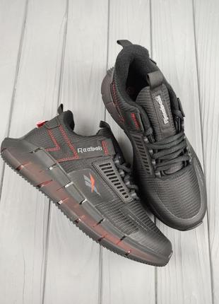 Reebok zig kinetica thermo black red