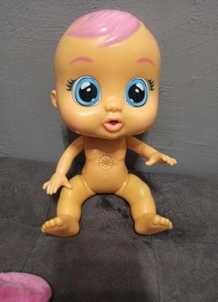 Интерактивная кукла imc toys cry babies flossy interactive doll плакса зайка7 фото