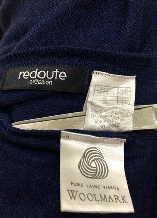 Redoute woolmark пуловер длинный шерсть 100%3 фото