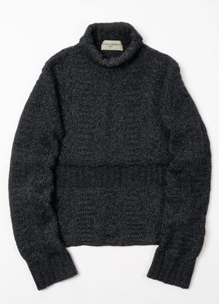 Dolce &amp; gabbana maglie wool blend turtrendeck sweater мужской свитер