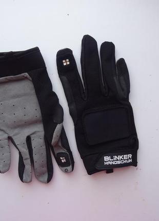 Blinker handschuh 0502 велоперчатки светятся xs/s