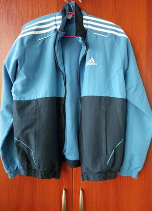 Куртка вітровка спортивна adidas1 фото