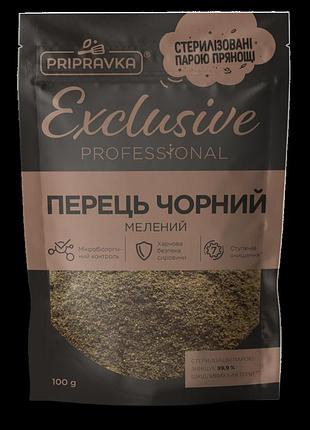 Перец чорний молотый «professional» 100 г тм " приправка "