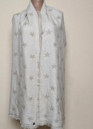 Шерстяной woolmark палантин шарф florence design /3968/1 фото