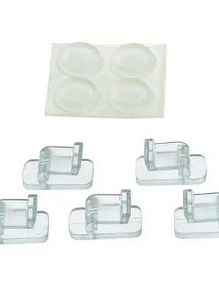 Кліпси для скла (5x) і ніжки (4x) для eheim aquastyle_nano shrimp