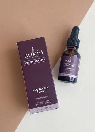 Еліксир для обличчя sukin purely ageless hydration elixir