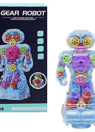 Іграшка музична "gear robot" з шестернями