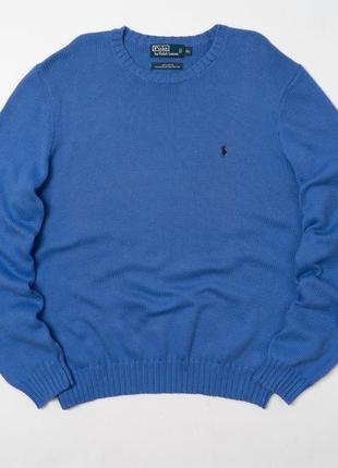 Polo by ralph lauren vintage crew neck jumper sweater мужской свитер