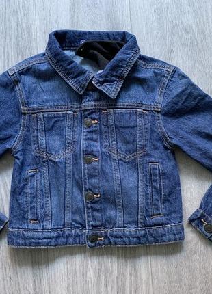 Стильный джинсовый пиджак с капюшоном alive на 6-7 и 8-9 лет2 фото