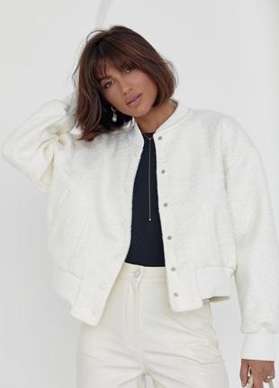 Курточка белая и серая3 фото