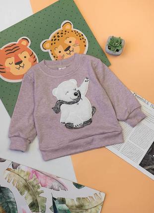Джемпер свитер свитшот кофта для девочки и желчика3 фото