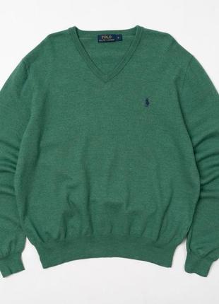 Polo ralph lauren v-neck sweater мужская рубашка
