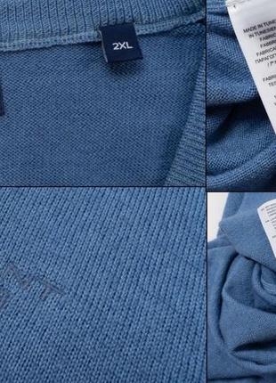 Gant v-ceck sweater мужской свитер9 фото